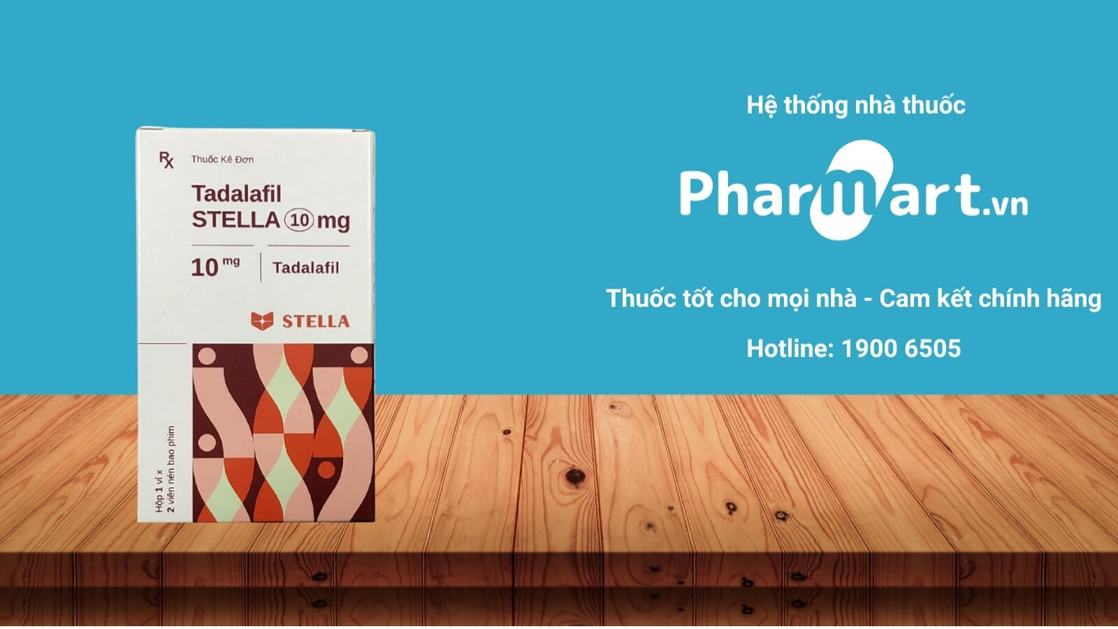 Mua ngay thuốc Tadalafil Stella 10mg chính hãng tại Pharmart.vn