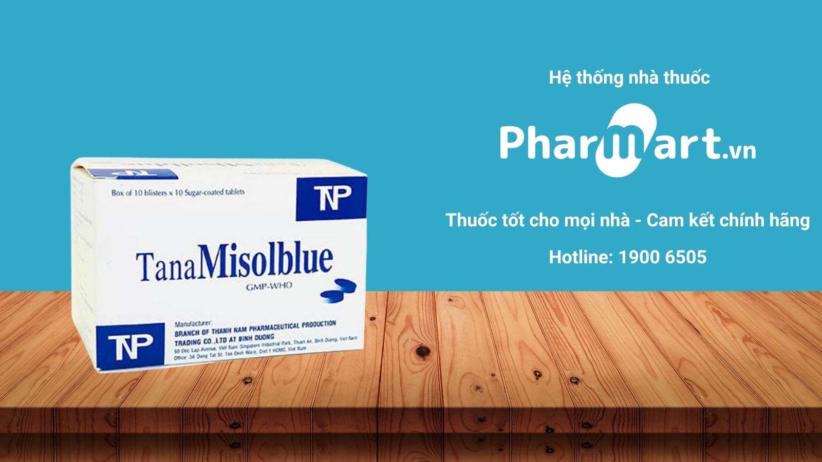 Mua ngay thuốc Tanamisolblue chính hãng tại Pharmart.vn
