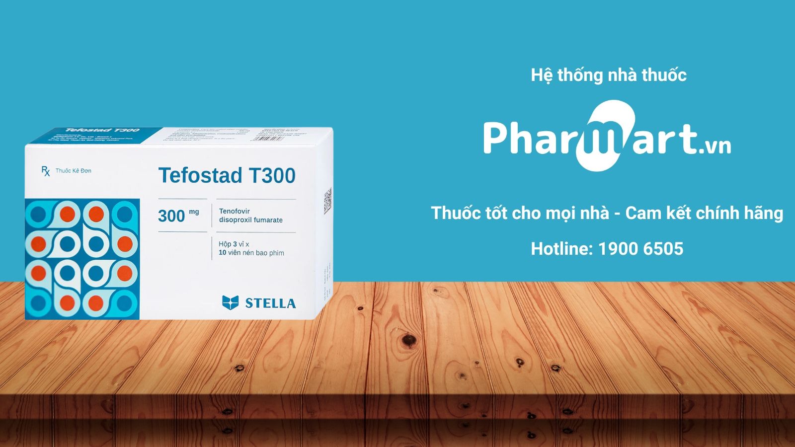 Mua ngay Tefostad T300 tại Pharmart.vn