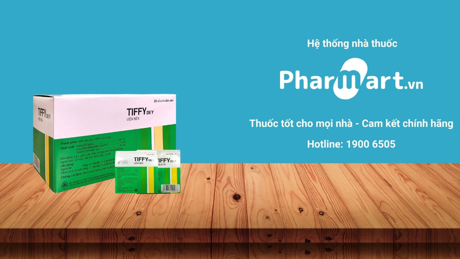 Mua ngay Thuốc Tiffy tại Pharmart.vn