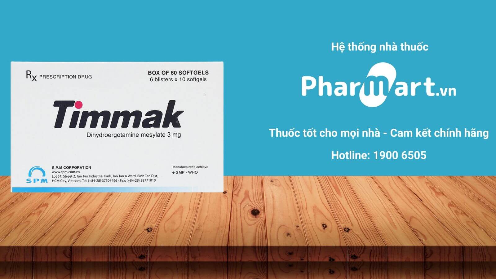 Mua Thuốc Timmak (3mg) chính hãng tại Pharmart.vn