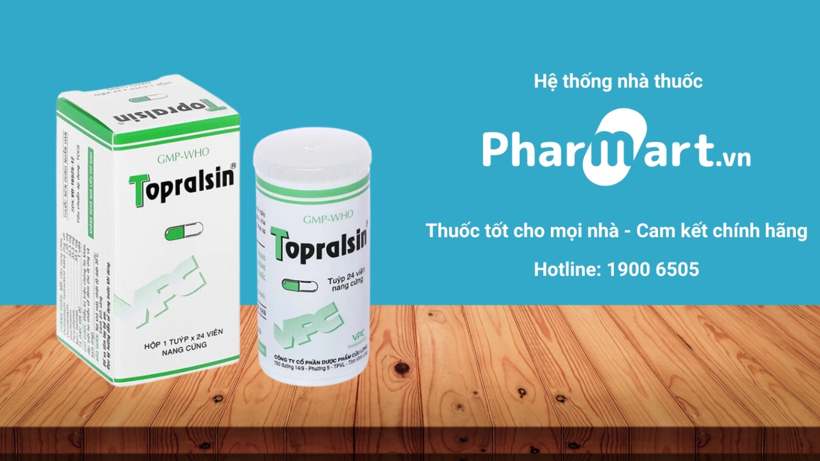 Mua ngay thuốc Toprasin chính hãng tại Pharmart.vn