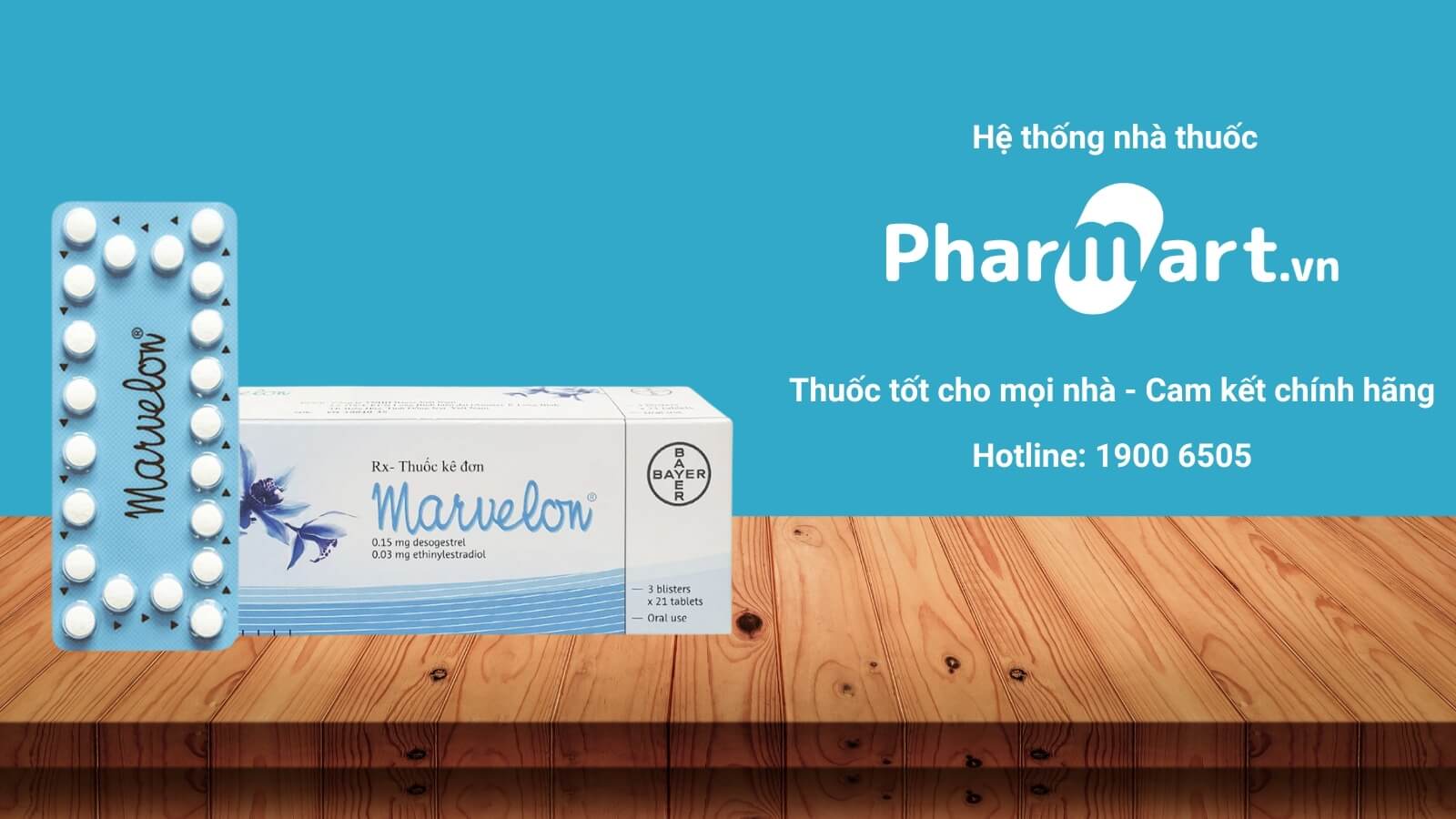 Mua Marvelon chính hãng tại Pharmart.vn