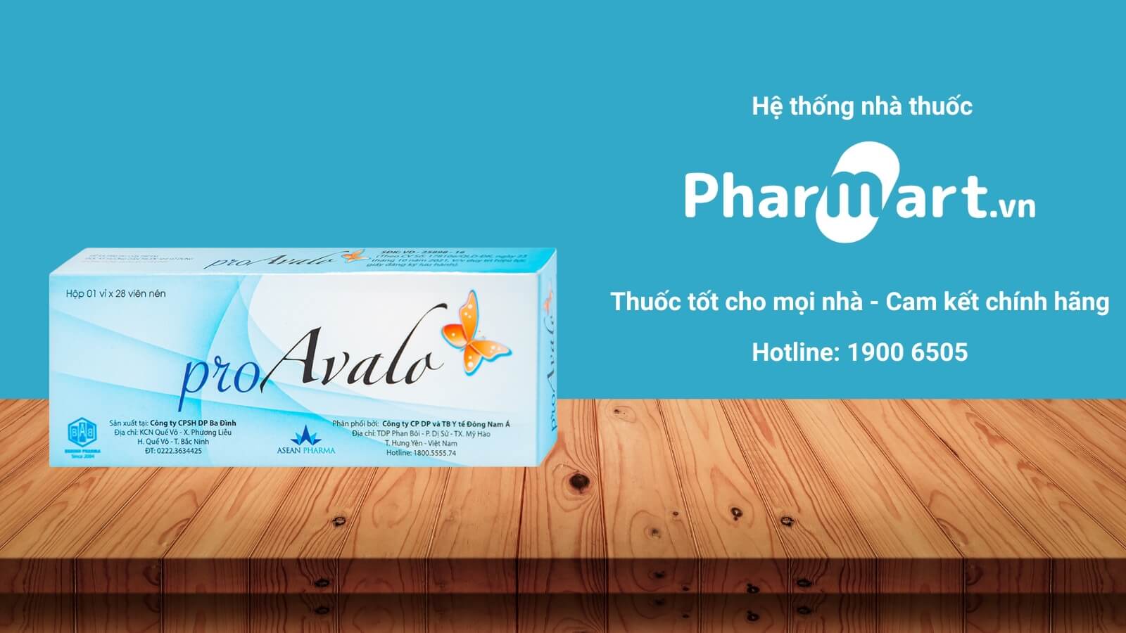 Mua Pro Avalo chính hãng tại Pharmart .vn