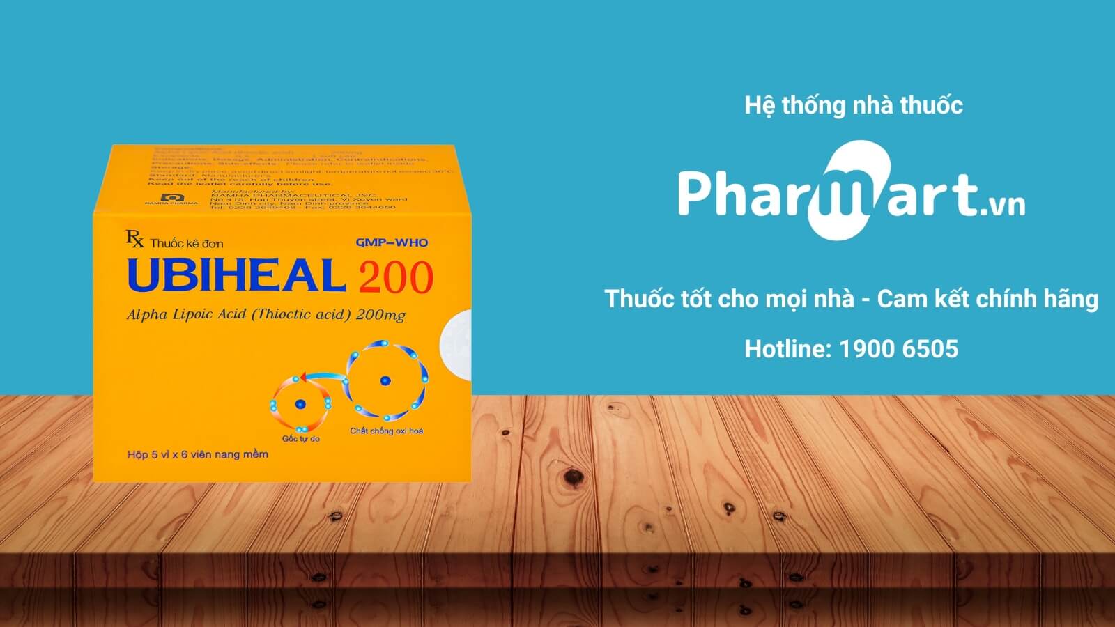Mua Thuốc Ubiheal 200 chính hãng tại Pharmart.vn