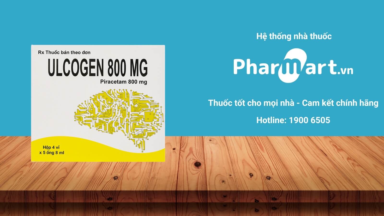 Mua Thuốc Ulcogen 800mg chính hãng tại Pharmart.vn