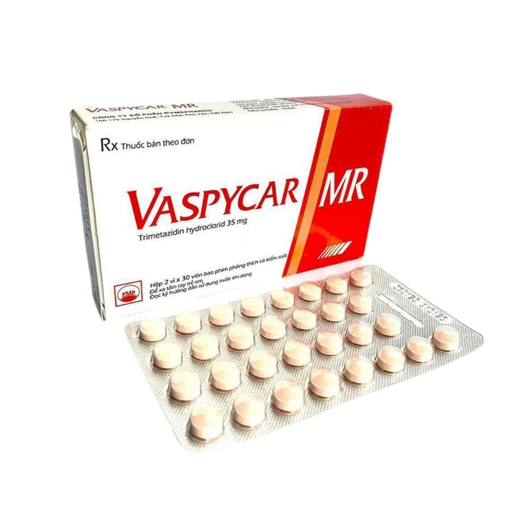 Thuốc Vaspycar Mr 35Mg trị triệu chứng đau thắt ngực ổn định 