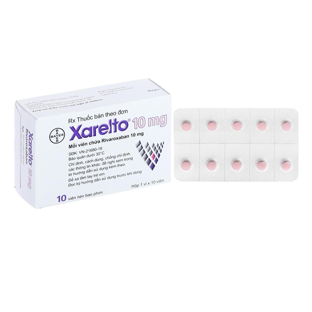 Thuốc Xarelto 10Mg phòng ngừa đột quỵ, tắc mạch Pharmart.vn