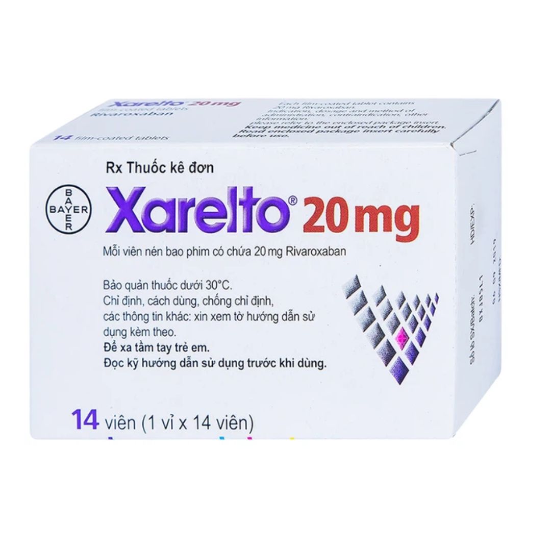 Thuốc Xarelto 20mg Dự phòng đột quỵ Pharmart.vn