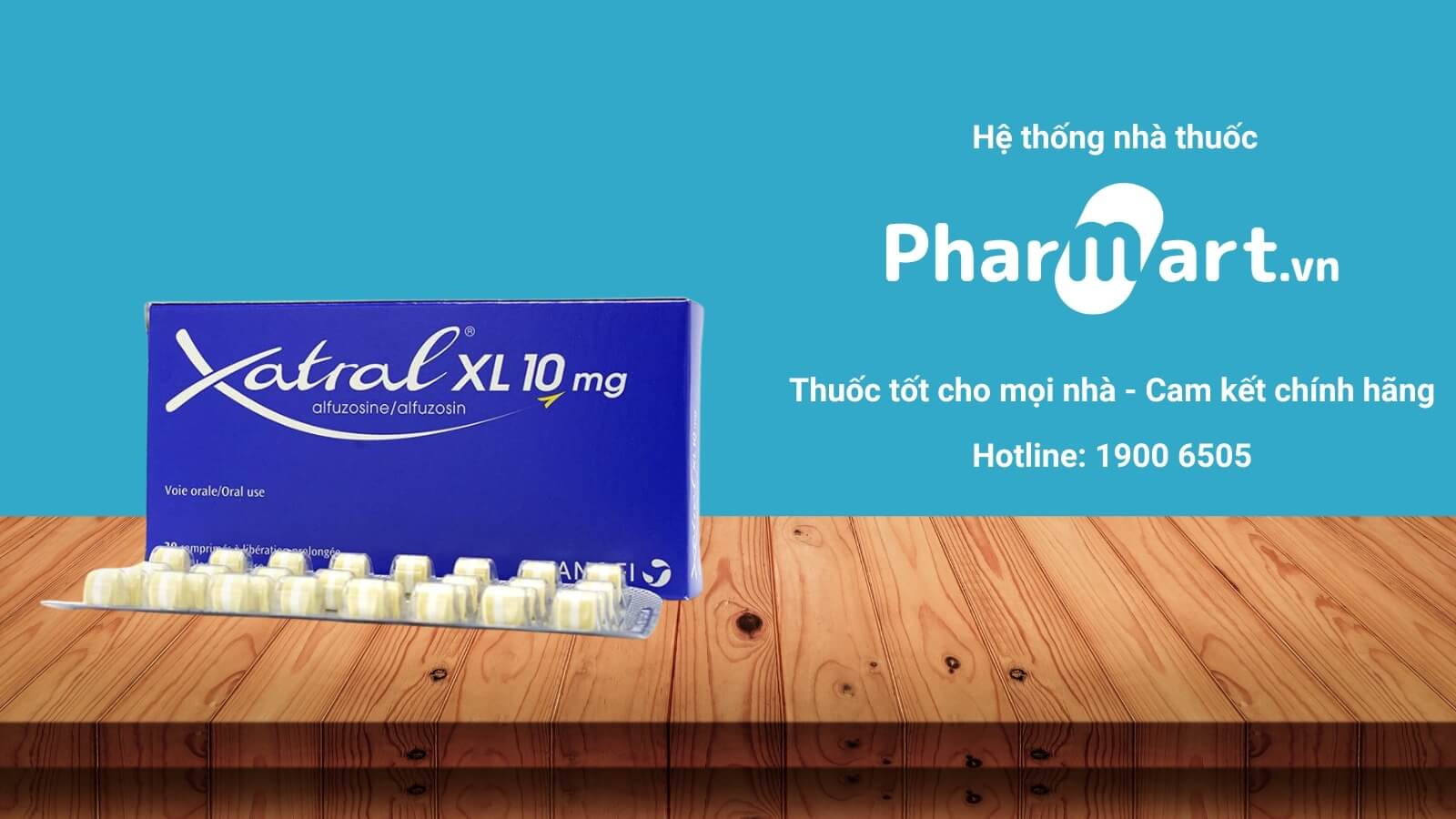 Mua Thuốc Xatral XL 10mg chính hãng tại Pharmart.vn
