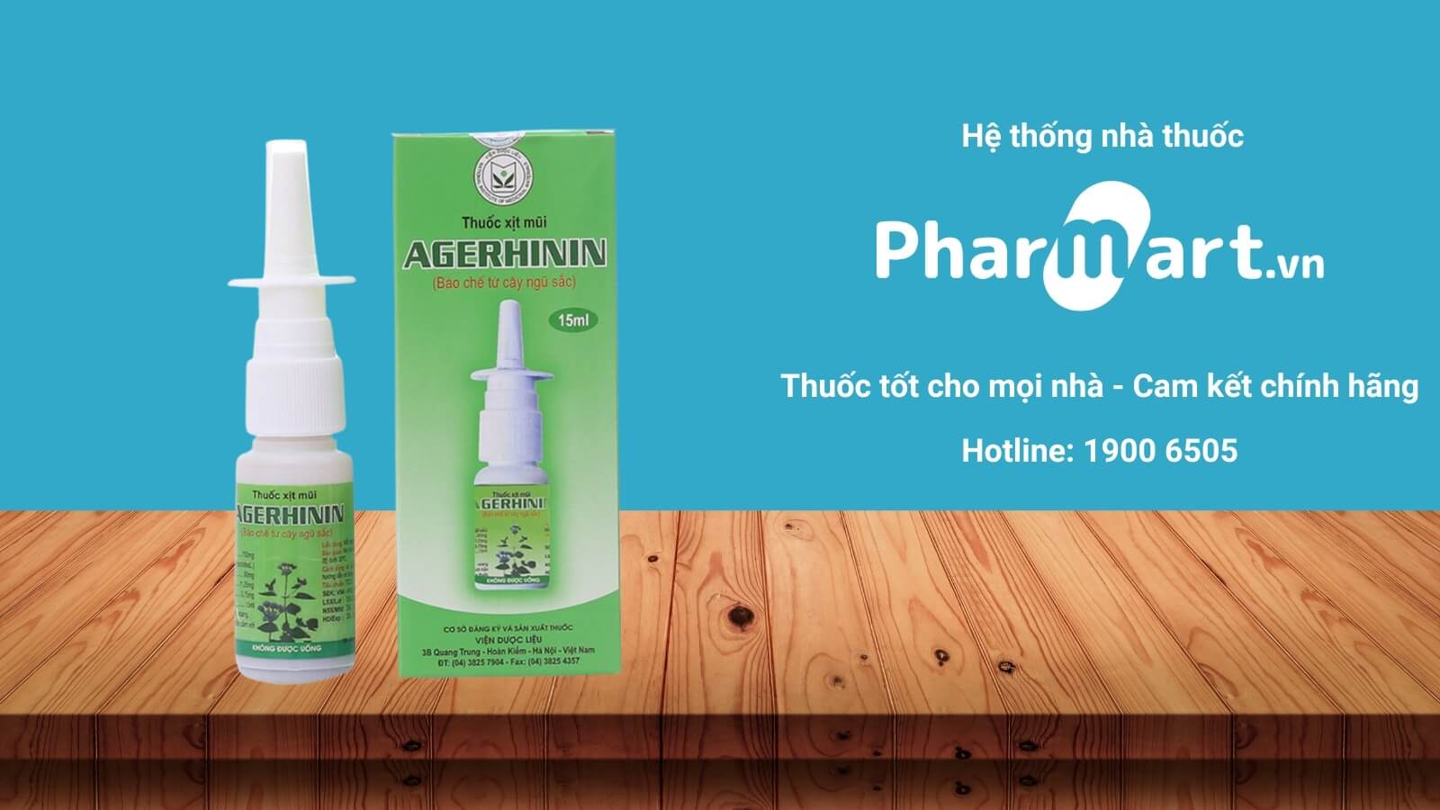 Mua Thuốc xịt mũi Agerhinin chính hãng tại Pharmart.vn