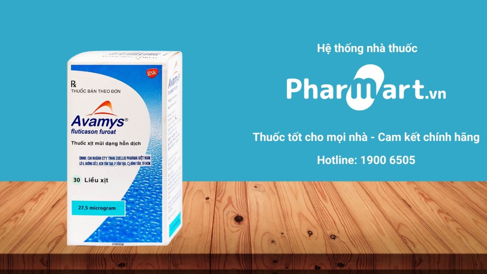 Mua Thuốc xịt mũi Avamys 30 liều xịt tại Pharmart.vn