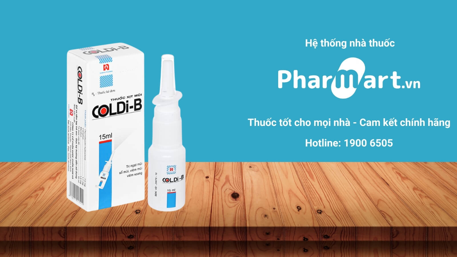 Mua Thuốc Xịt Mũi Coldi-B chính hãng tại Pharmart.vn