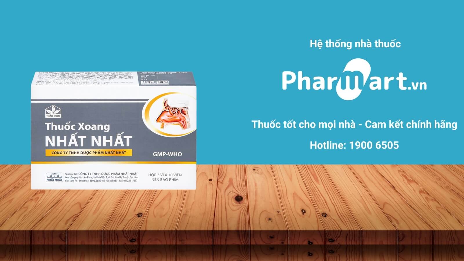 Mua thuốc xoang Nhất Nhất chính hãng tại Pharmart.vn