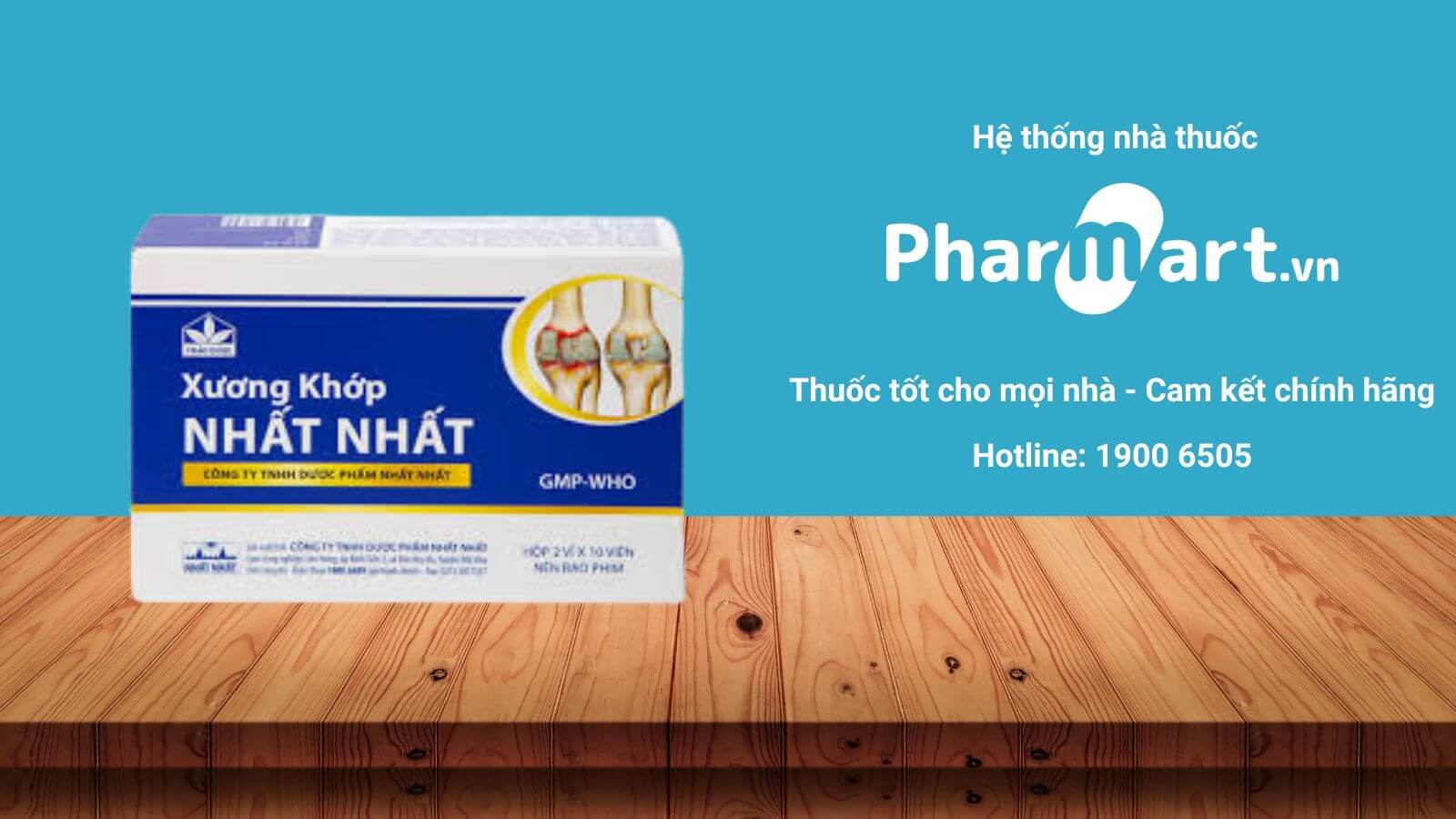Mua ngay Xương khớp Nhất Nhất chính hãng tại Phartmart.vn