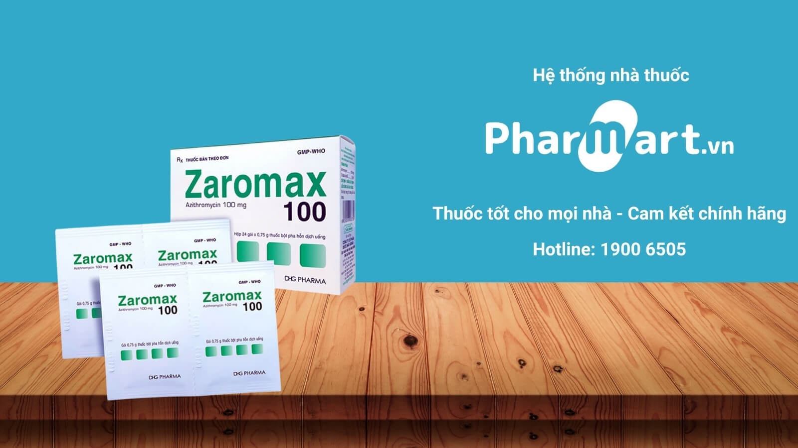 Mua Thuốc Zaromax 100 chính hãng tại Pharmart.vn