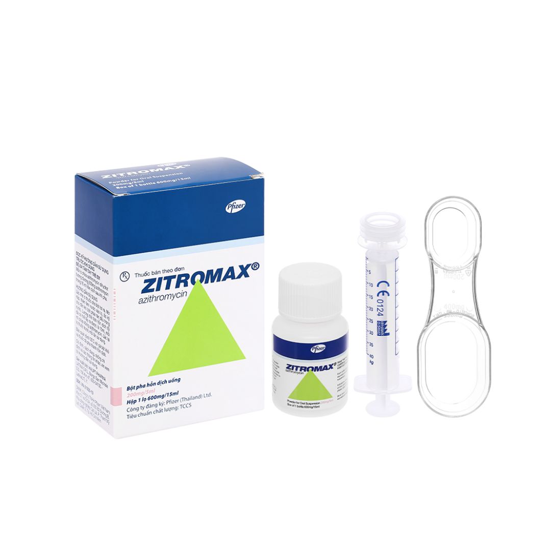 Thuốc Zithromax 200Mg Hộp 5Ml Pharmart.vn