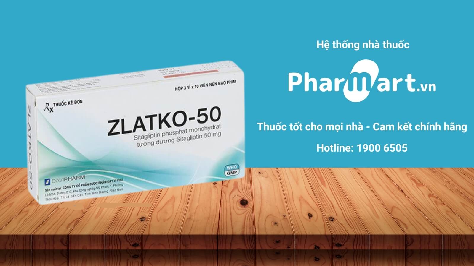 Mua ngay Zlatko 50 tại Pharmart.vn
