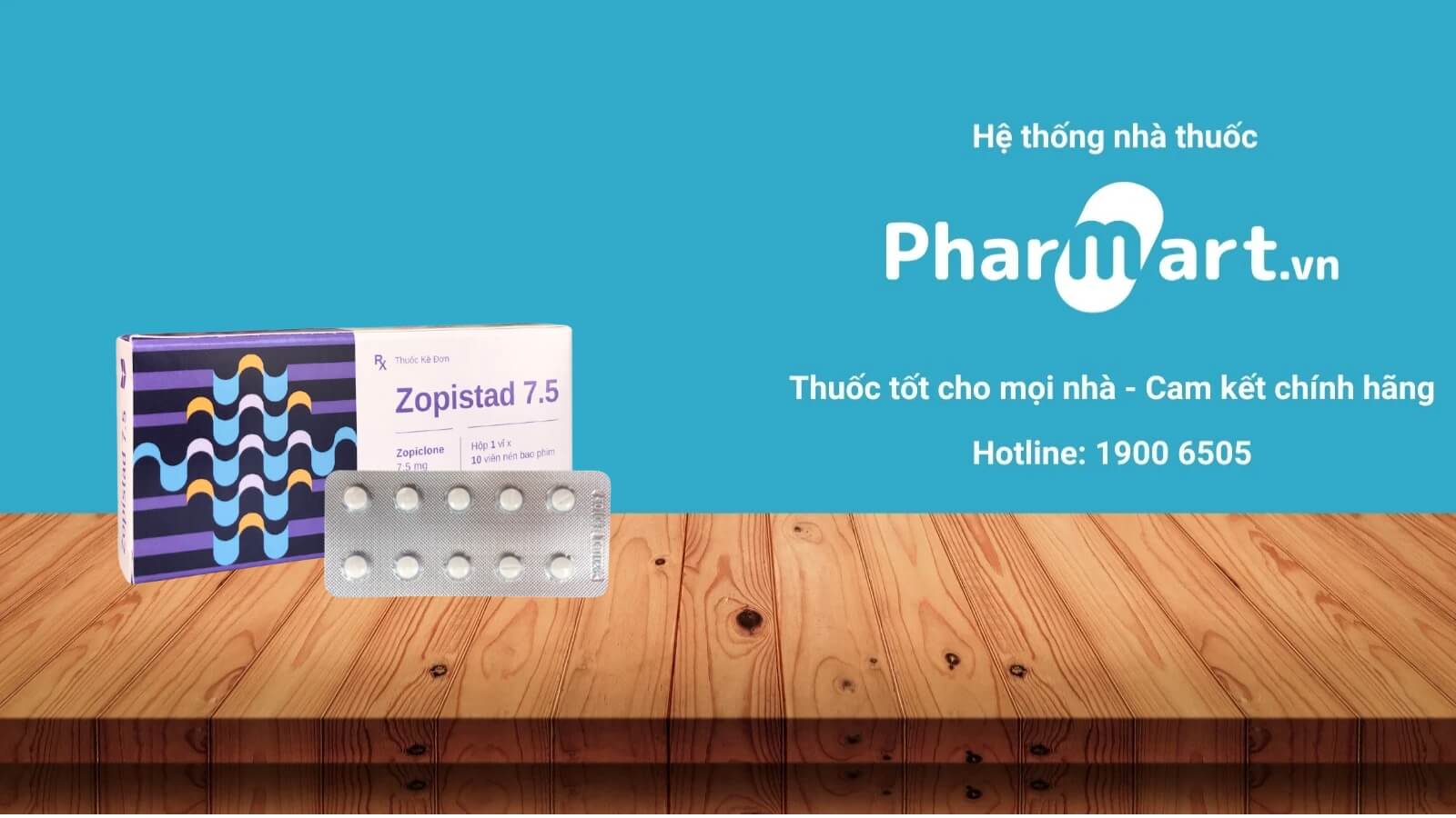 Mua ngay thuốc Zopistad 7.5 chính hãng tại Pharmart.vn