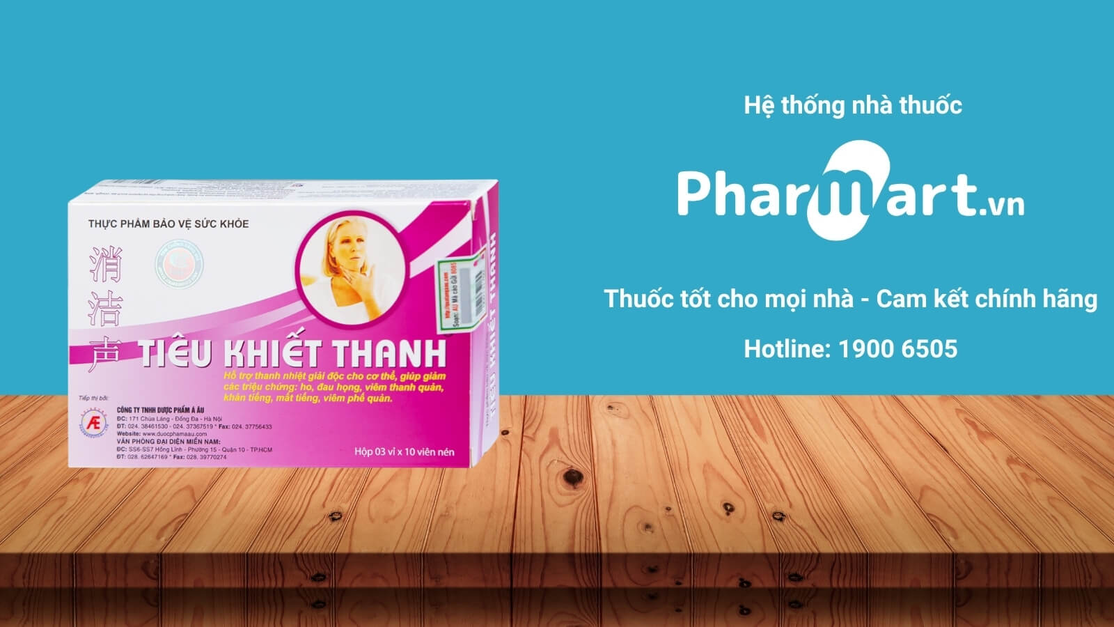 Mua Tiêu Khiết Thanh chính hãng tại Pharmart.vn