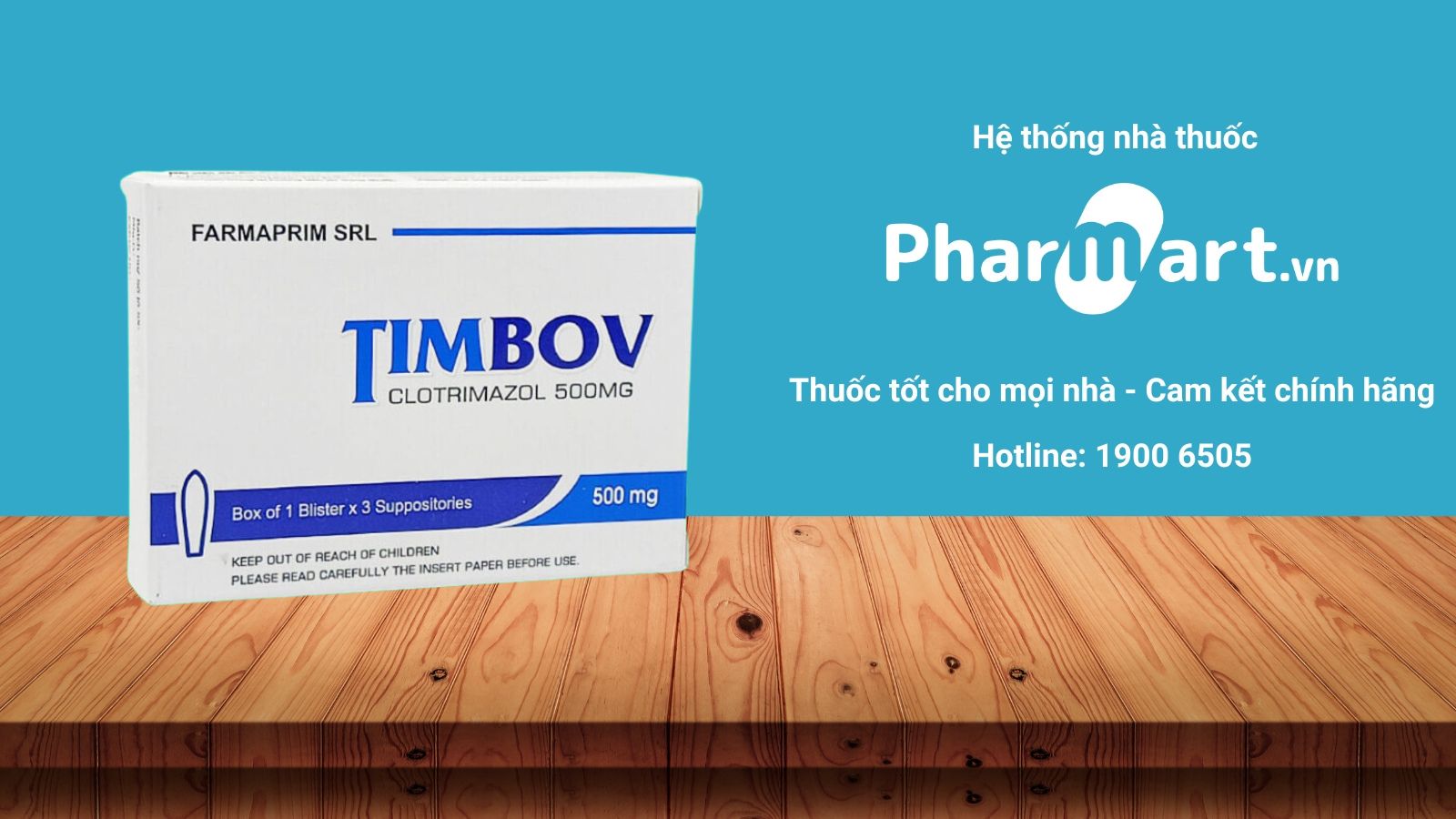 Mua ngay thuốc Timbov 500mg tại Pharmart.vn