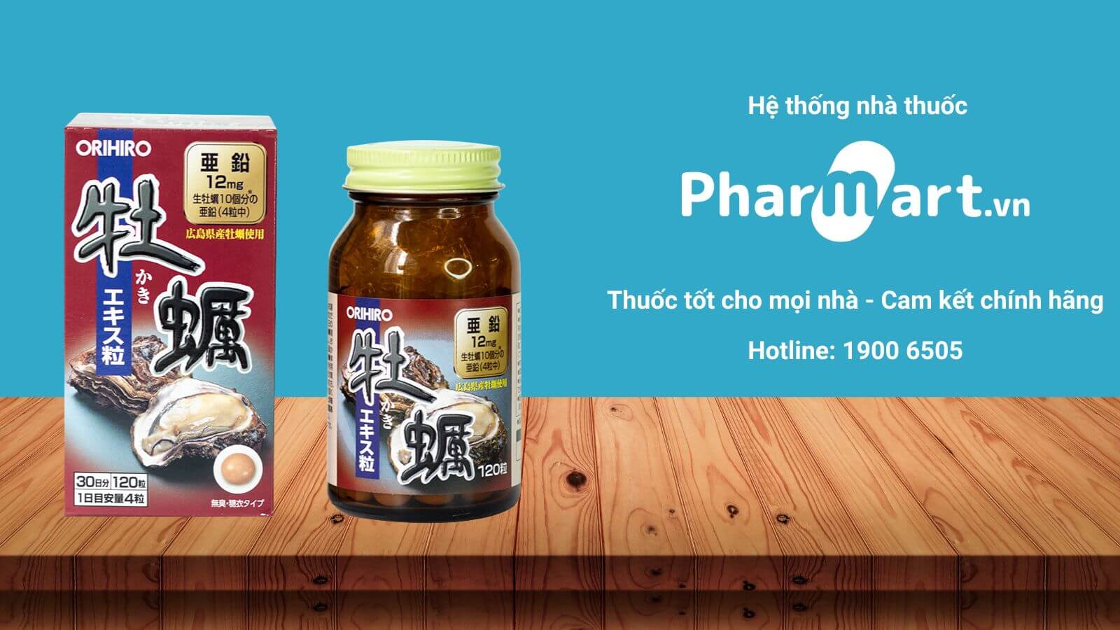 Mua sản phẩm Tinh chất hàu Orihiro chính hãng tại Pharmart.vn