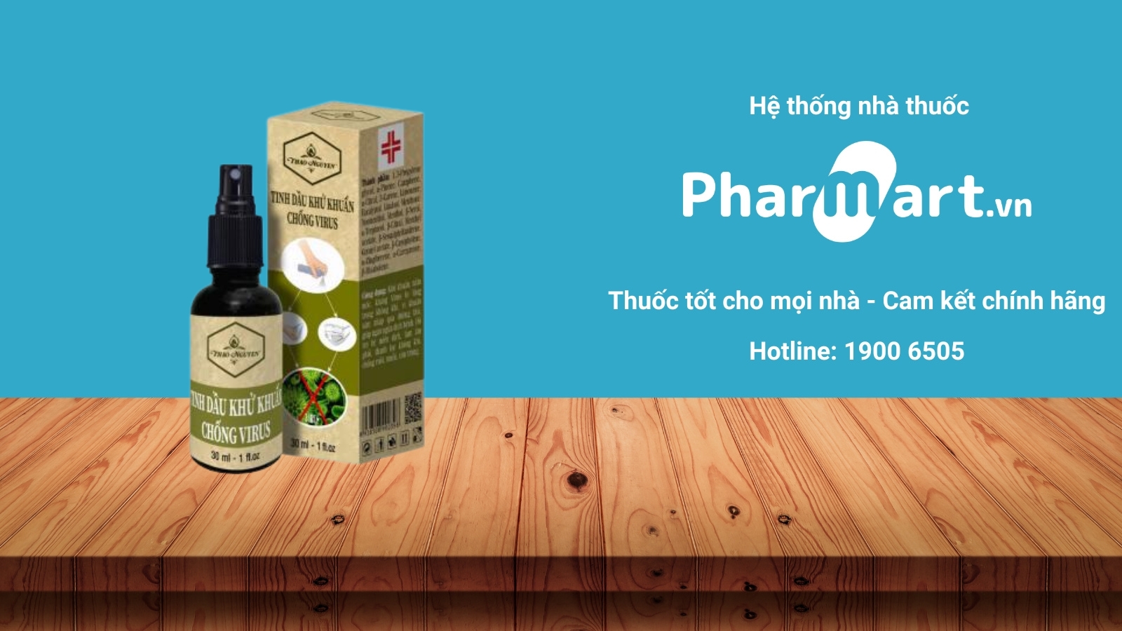 Mua ngay tinh dầu khử khuẩn chống virus chính hãng tại Pharmart.vn