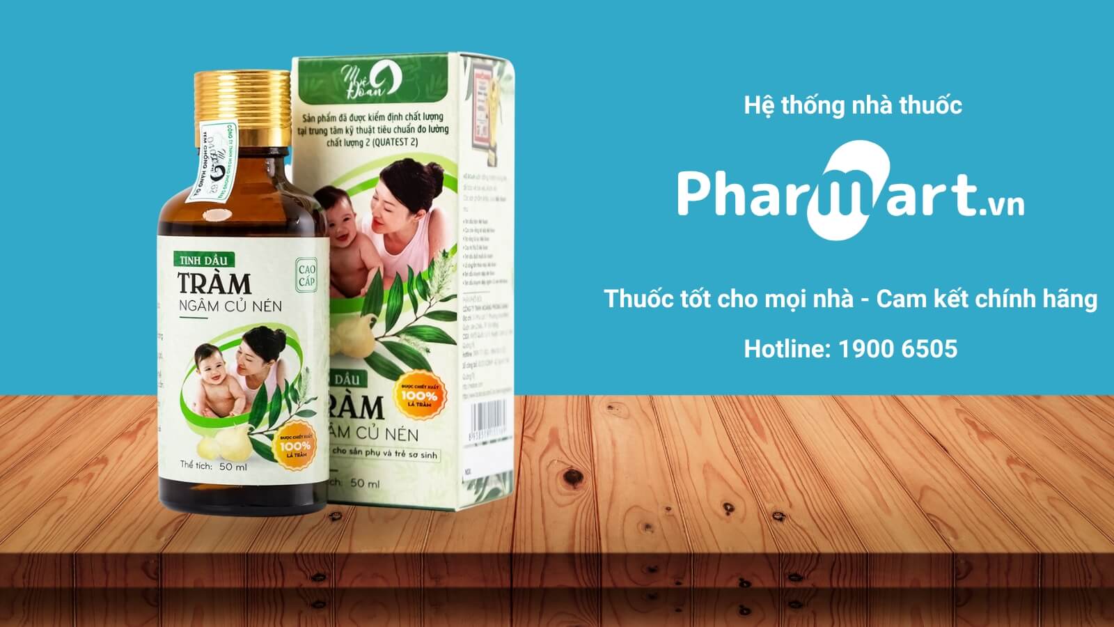 Pharmart cam kết cung cấp sản phẩm chính hãng đến tay người tiêu dùng.