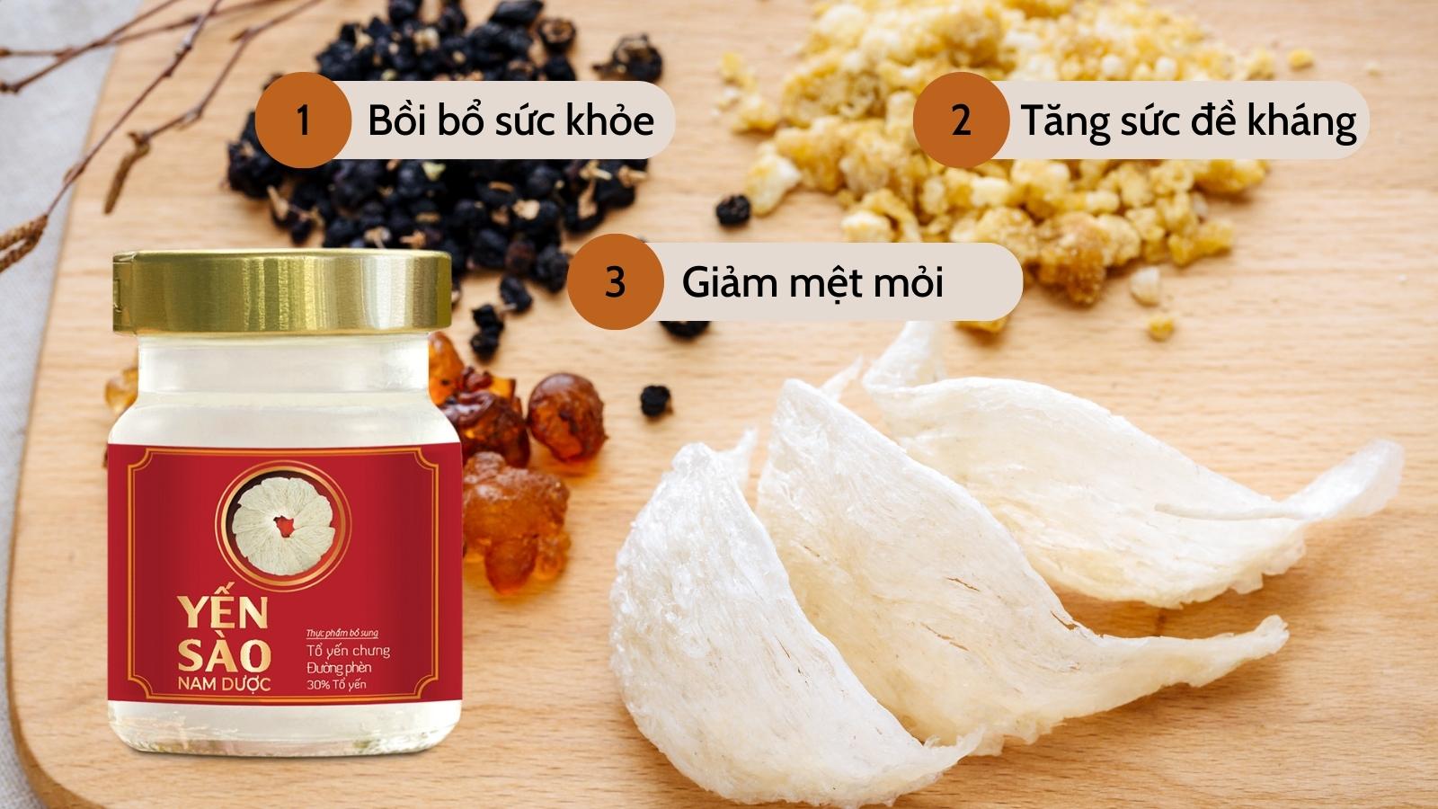 Giới thiệu về Tổ yến chưng đường phèn Nam Dược