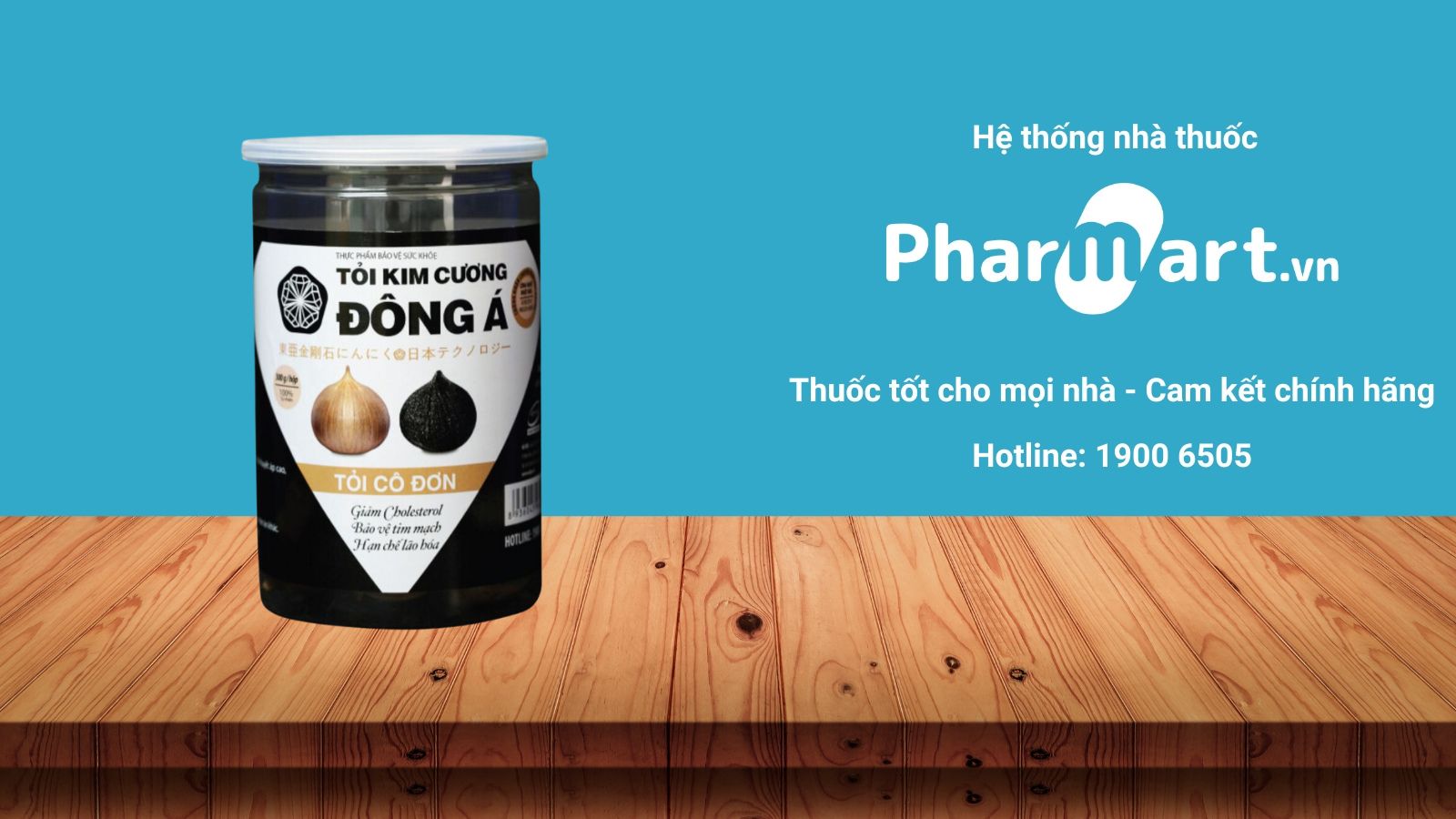 Mua ngay Tỏi Kim Cương Đông Á chính hãng tại Pharmart.vn