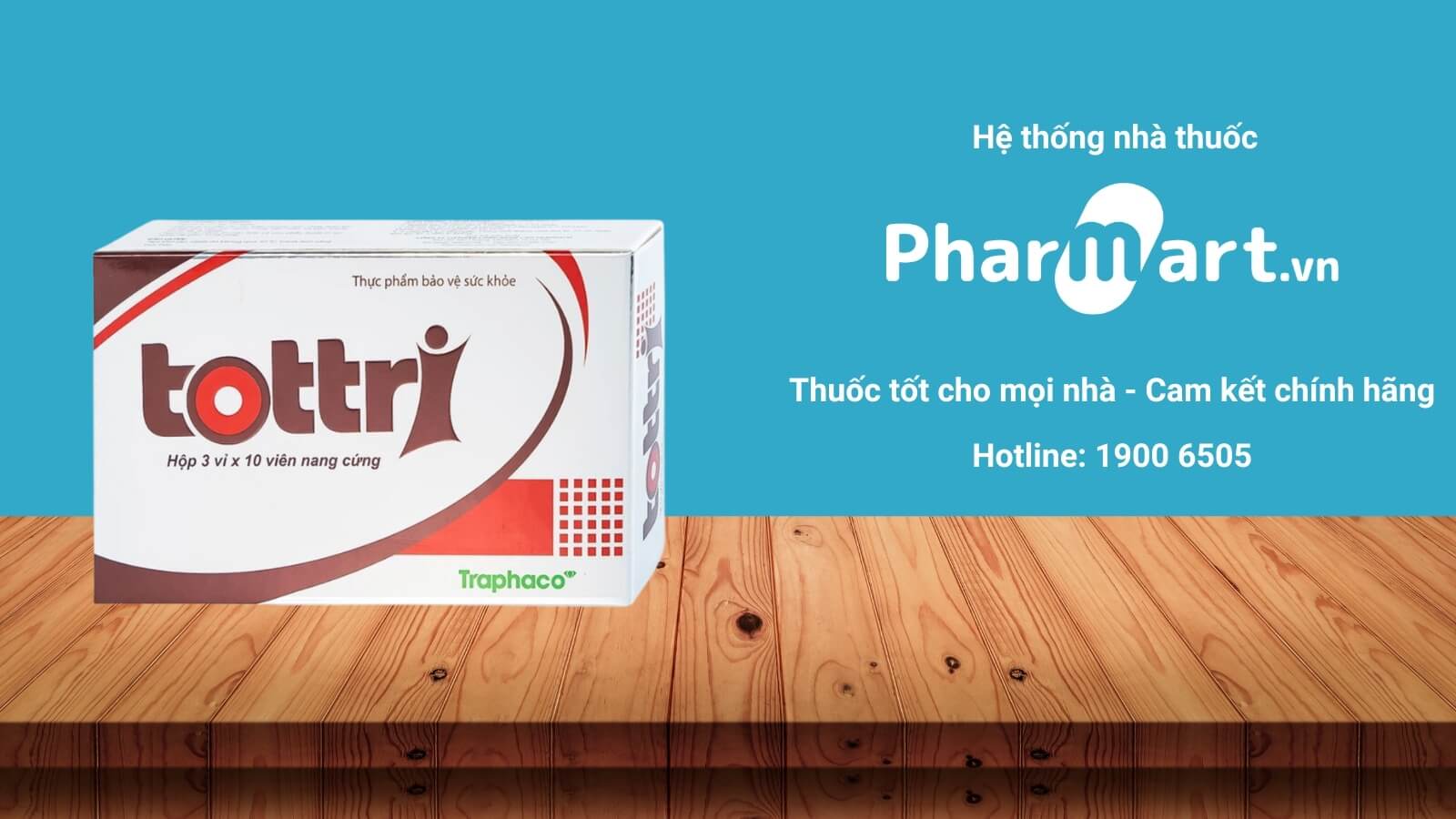 Mua ngay Tottri (30 viên) tại Pharmart.vn