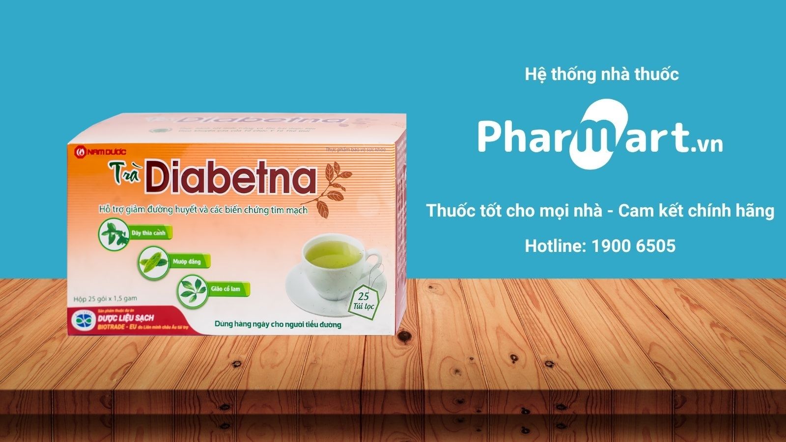 Mua Diabetna Chính Hãng Tại Hệ Thống Pharmart