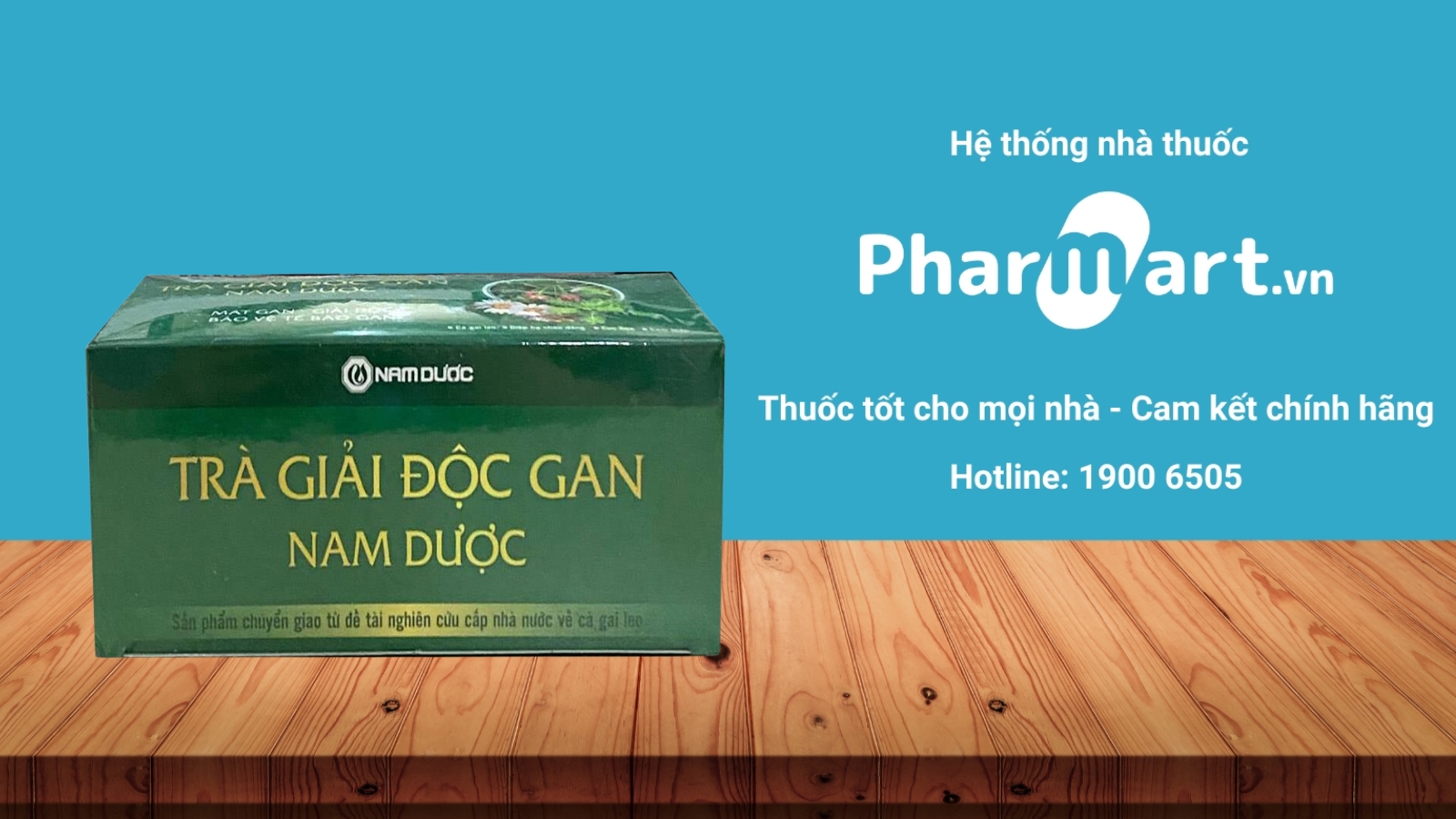 Mua ngay Trà giải độc gan Nam Dược chính hãng tại Pharmart.vn