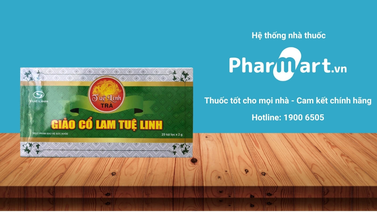 Mua ngay Trà Giảo Cổ Lam Tuệ Linh chính hãng tại Pharmart.vn