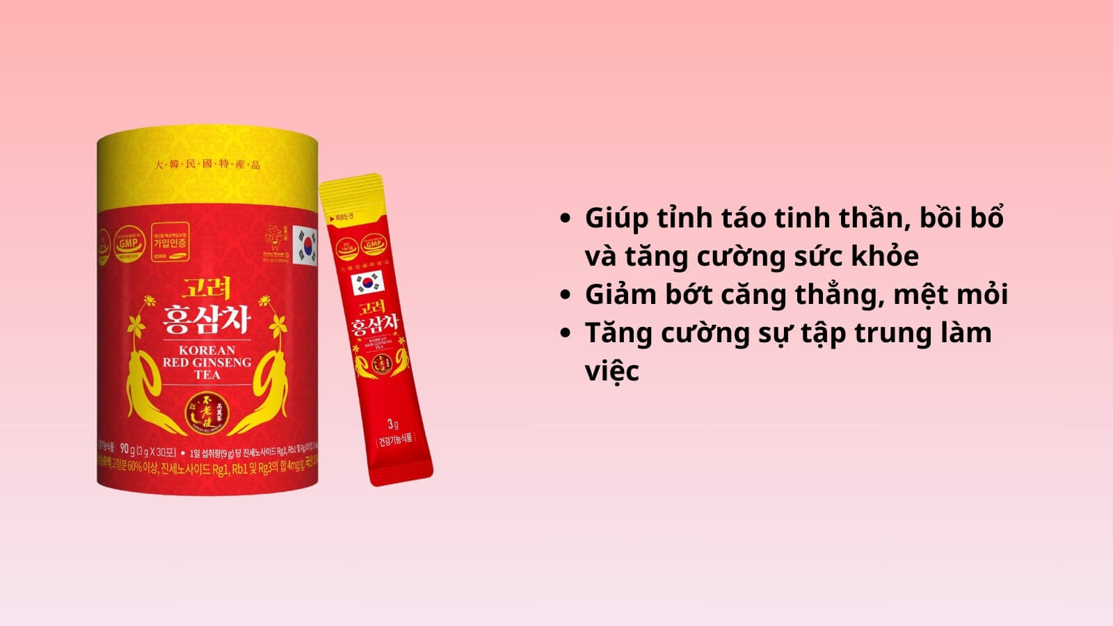 Hồng sâm mang lại nhiều tác dụng cho sức khỏe