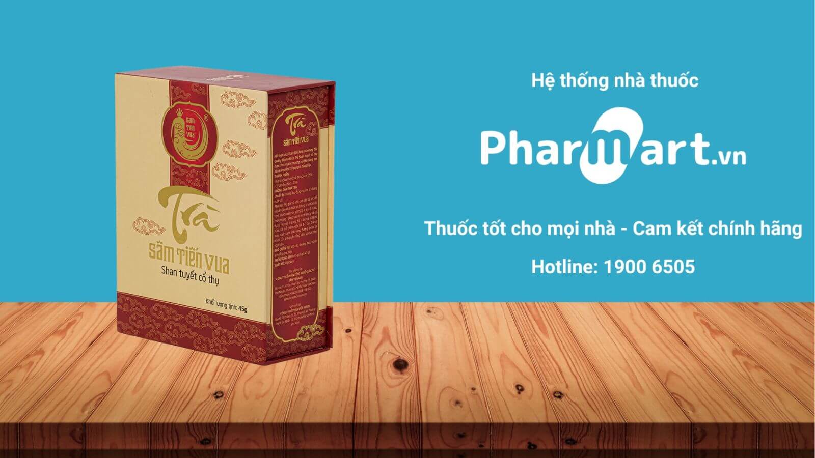 Trà sâm tiến vua shan tuyết cổ thụ