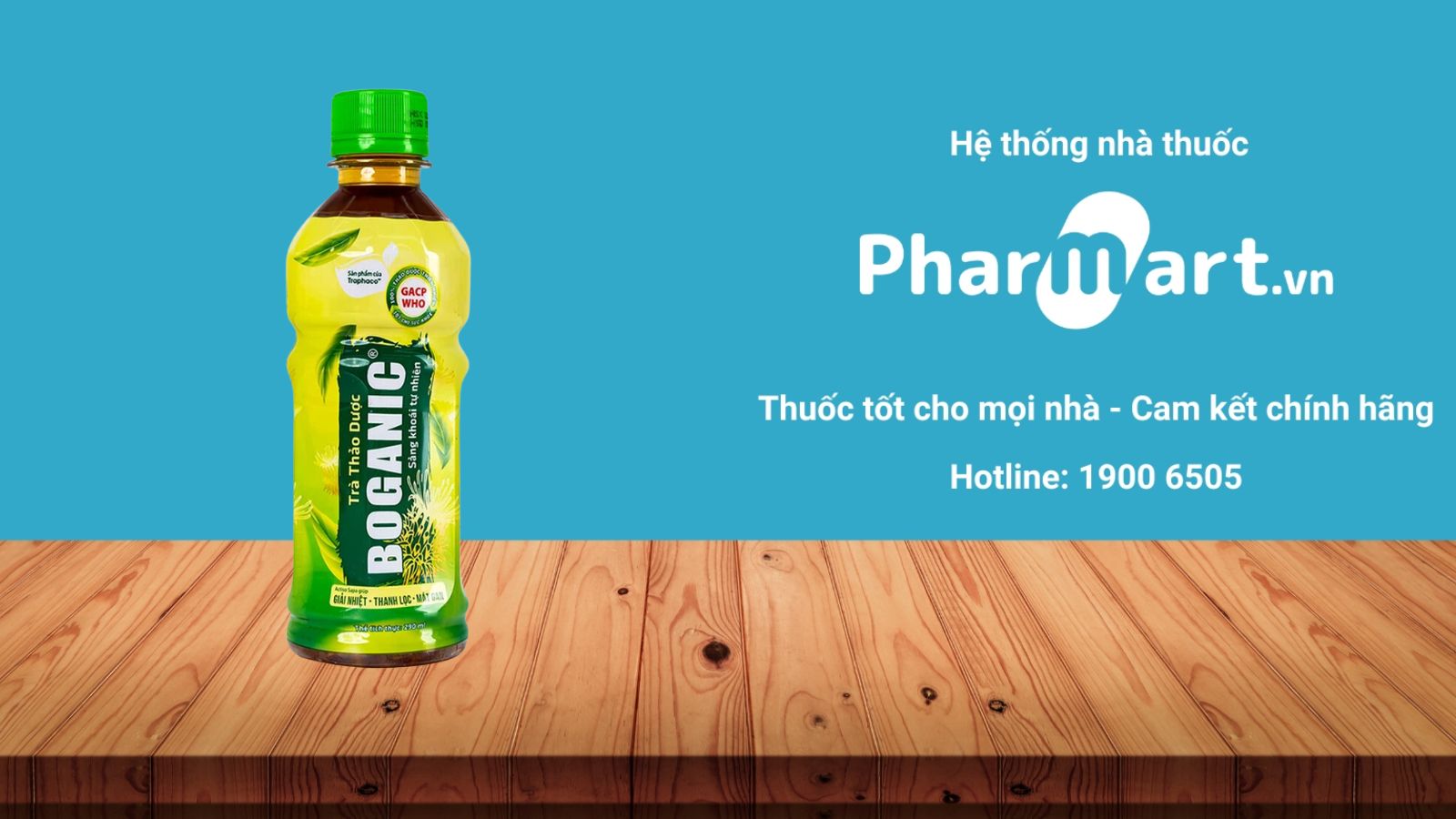 Mua ngay Trà thảo dược Boganic chính hãng tại Pharmart.vn