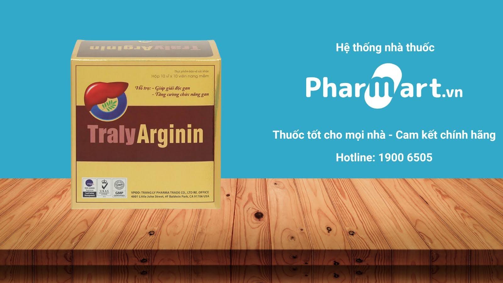 Mua ngay Traly Arginine chính hãng tại Pharmart.vn.
