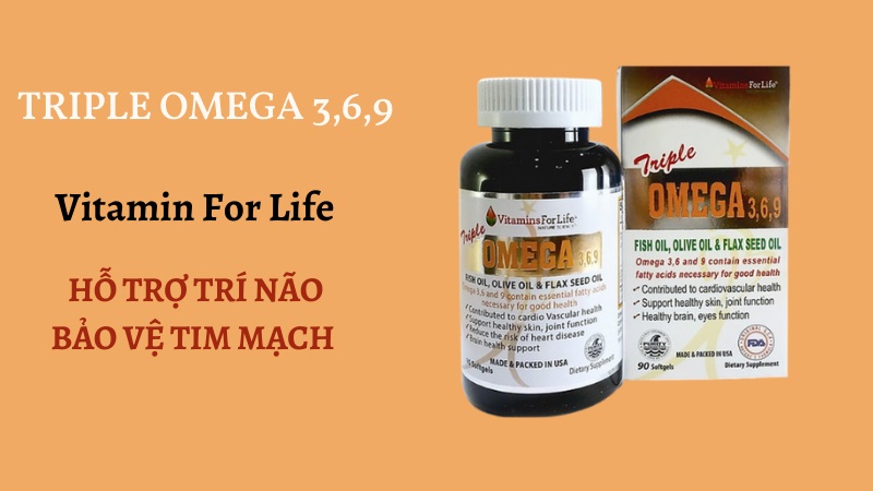 Triple omega 3,6,9