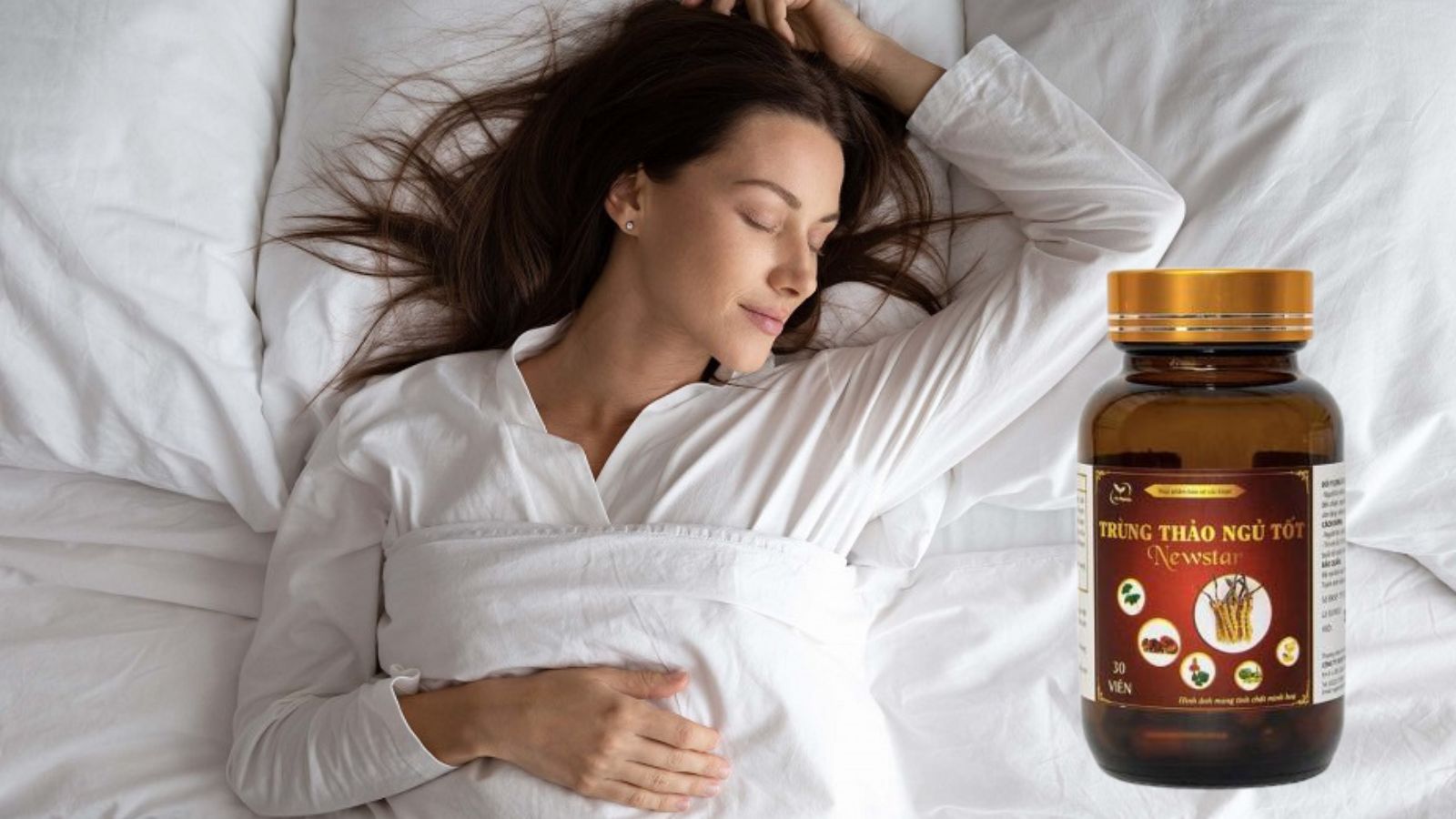 Trùng Thảo Ngủ Tốt Newstar Thành Công - Hỗ trợ ngủ ngon