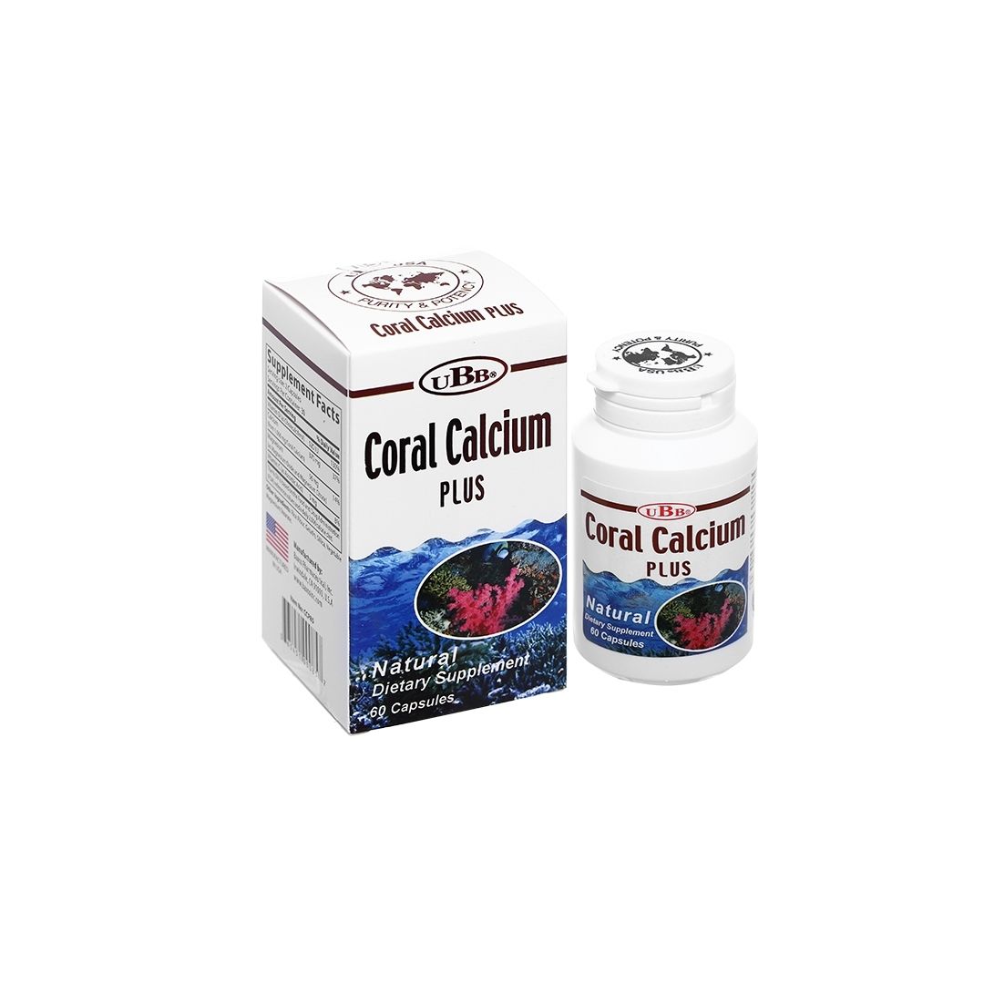 UBB Coral Calcium Plus Bổ sung canxi giúp xương chắc khỏe Pharmart.vn