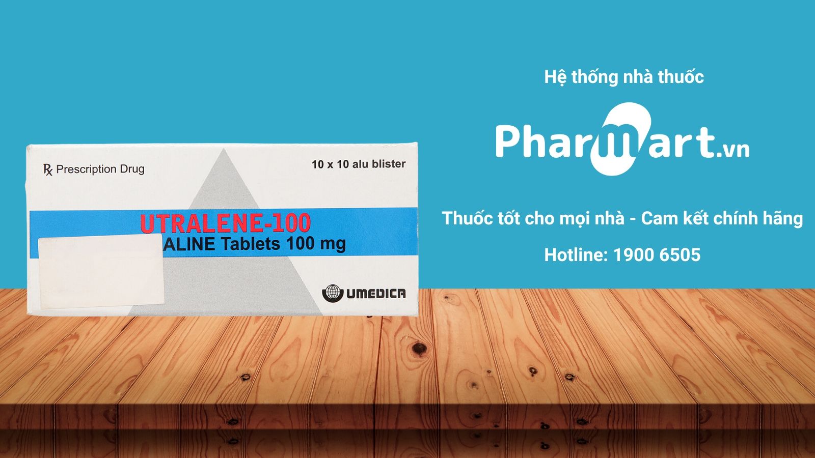 Mua ngay Ultralene 100 tại Pharmart.vn