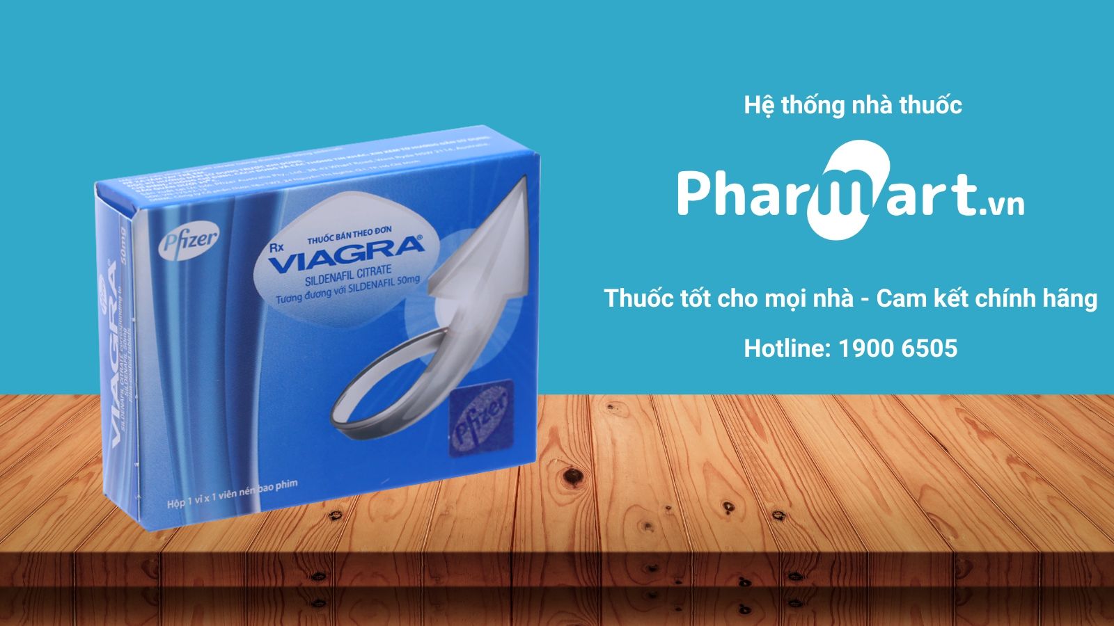 Mua Thuốc Viagra 50mg tại Nhà thuốc Pharmart.vn