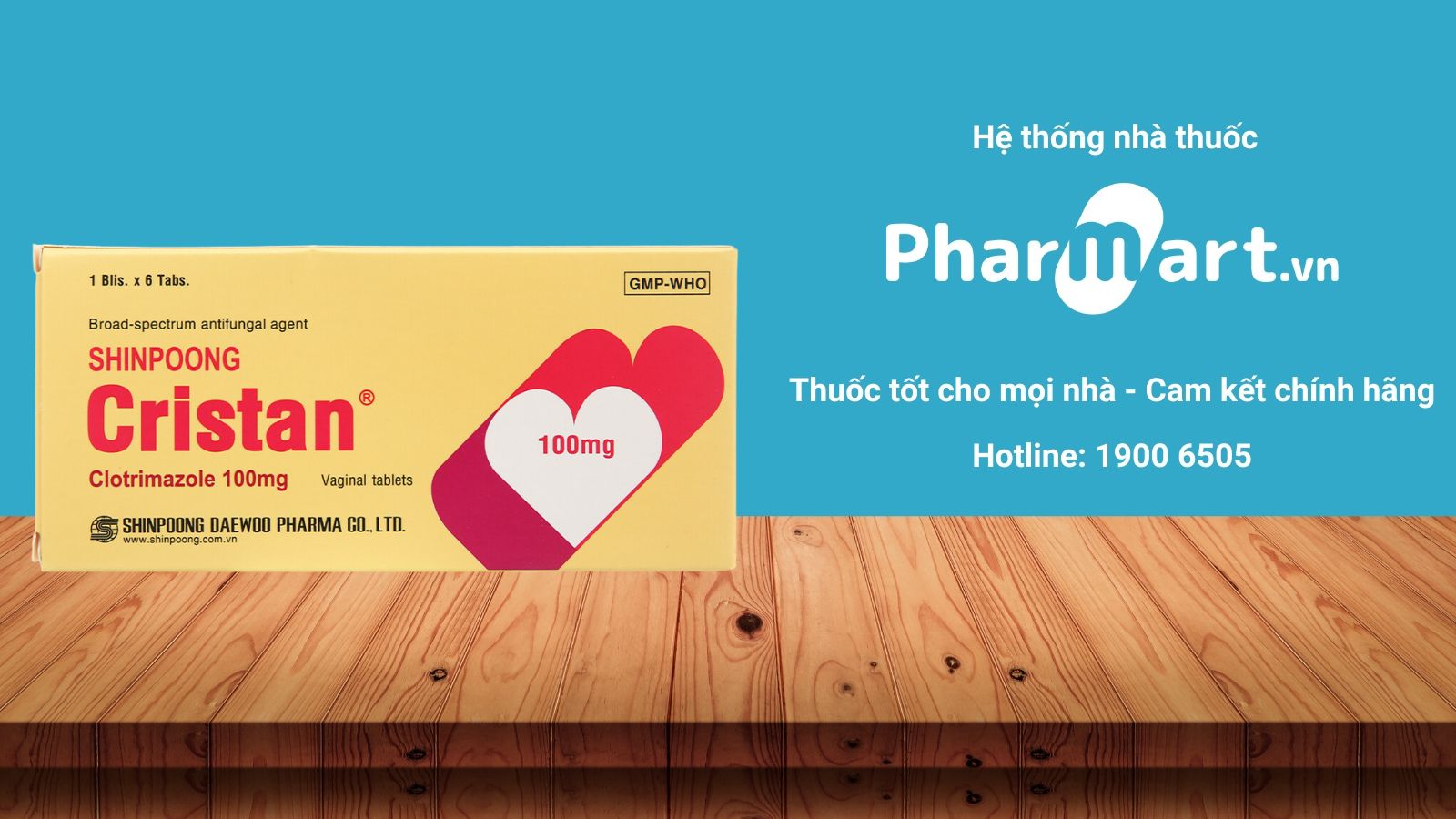Mua ngay Viên đặt Cristan tại Pharmart.vn