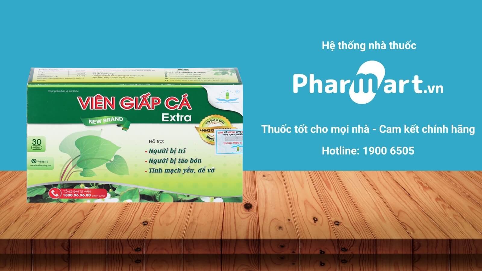 Vi&ecirc;n Giấp C&aacute; Extra hiện đang được b&aacute;n tại Nh&agrave; thuốc Pharmart.vn