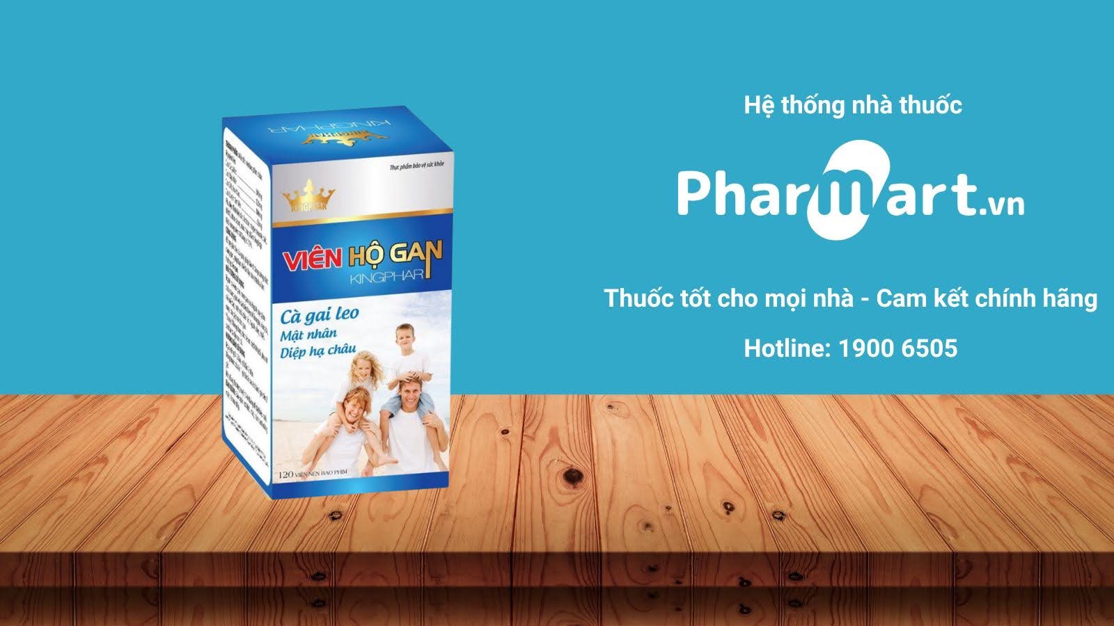 Mua ngay Viên hộ gan Kingphar chính hãng tại Pharmart.vn.