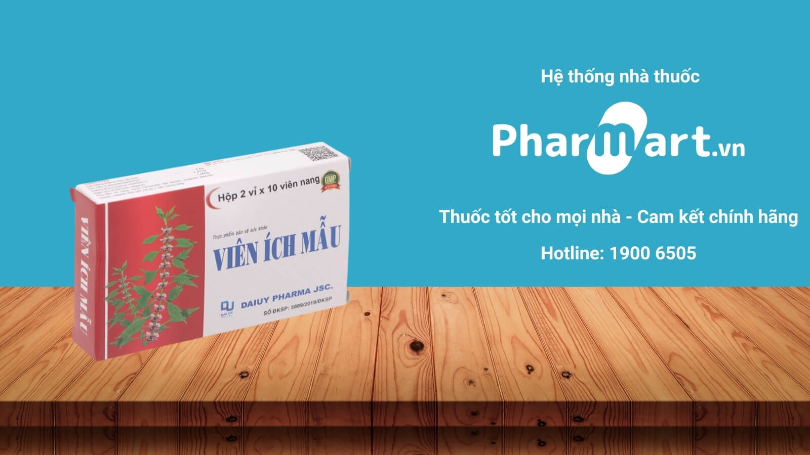 Mua Viên Ích Mẫu chính hãng tại Pharmart.vn