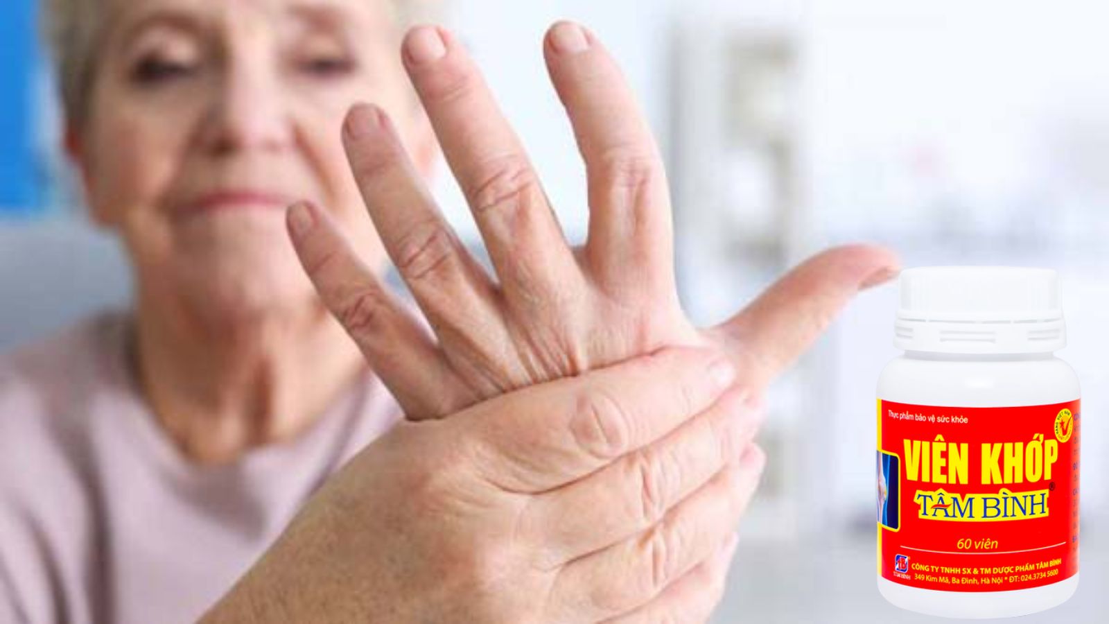 Viên Khớp Tâm Bình - Hỗ trợ giảm thoái hóa khớp