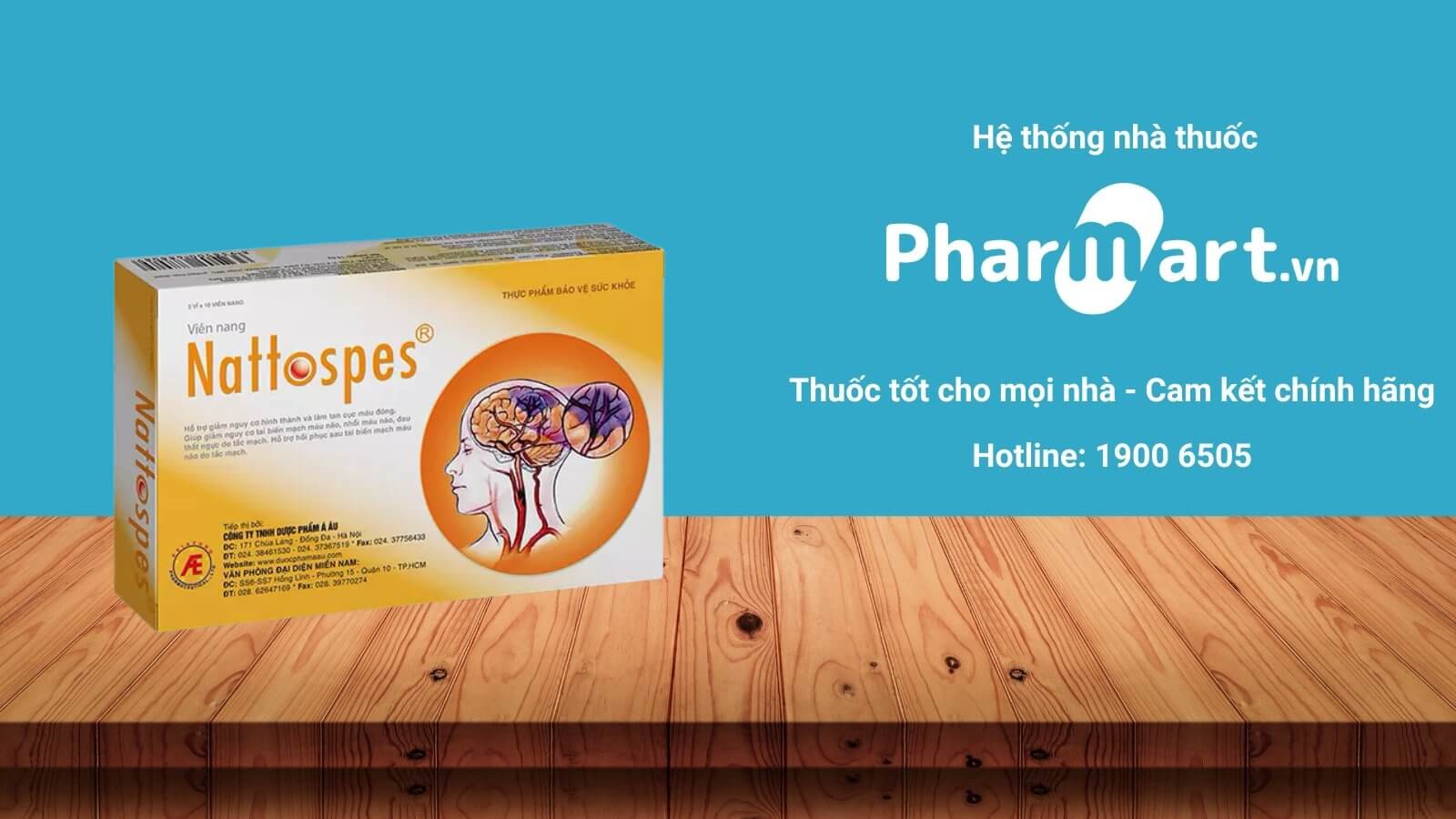 Địa chỉ mua Viên Nang Nattospes uy tín, chất lượng