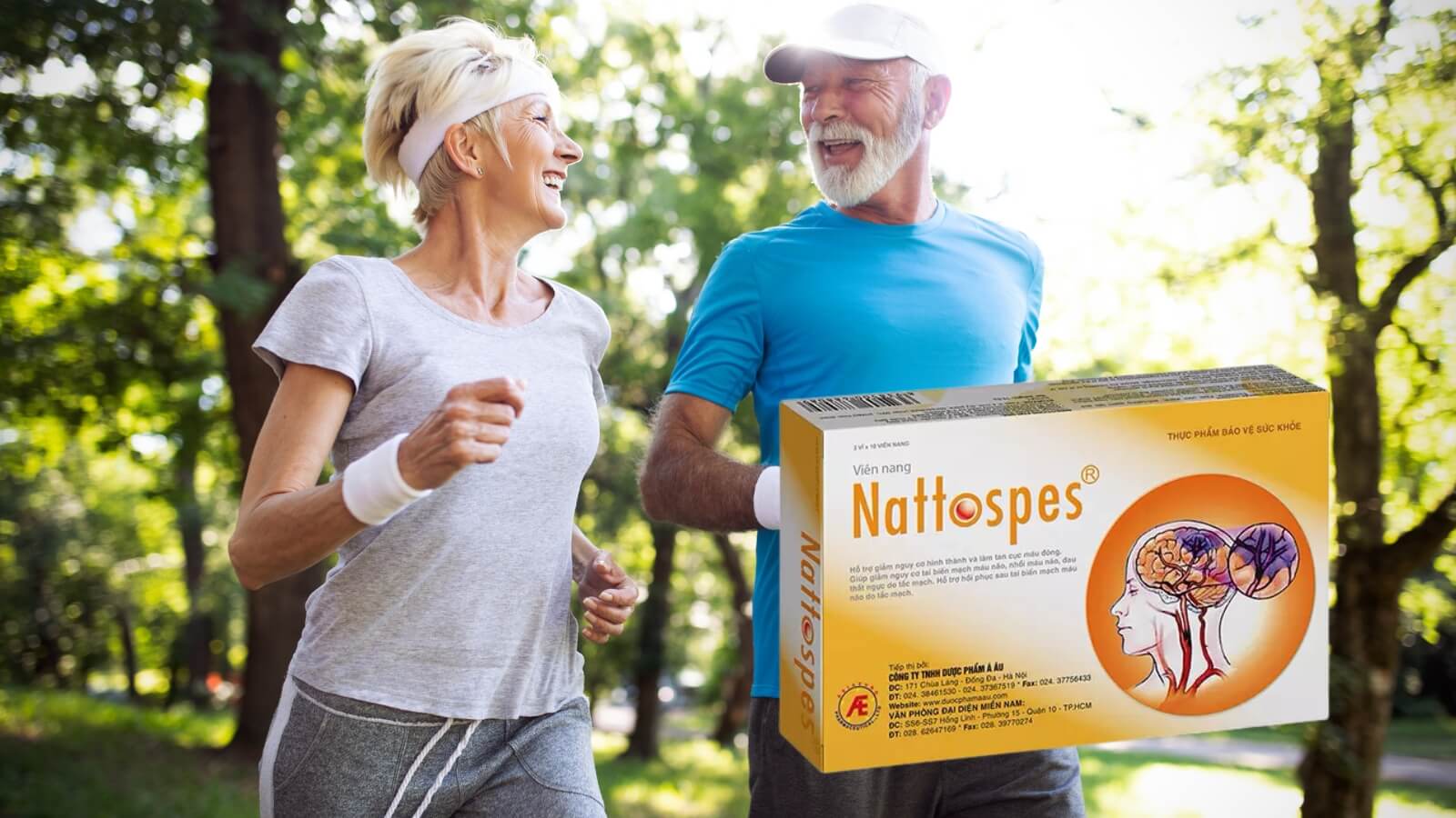 Viên Nang Nattospes tăng cường tuần hoàn não, hạn chế nguy cơ đột quỵ